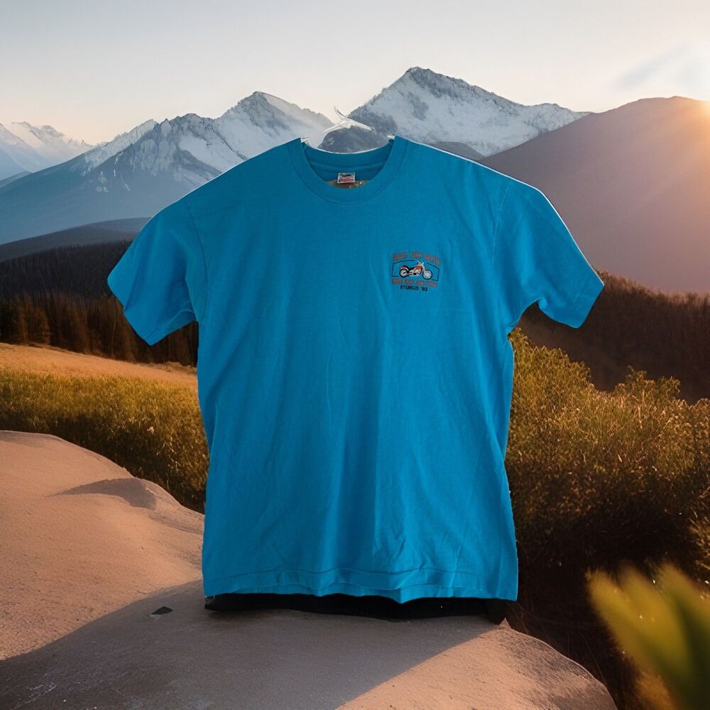 VTG 1993 Sturgis, South‎ Dakota 53rd Annual Black Hills Classic Men's XL Blue